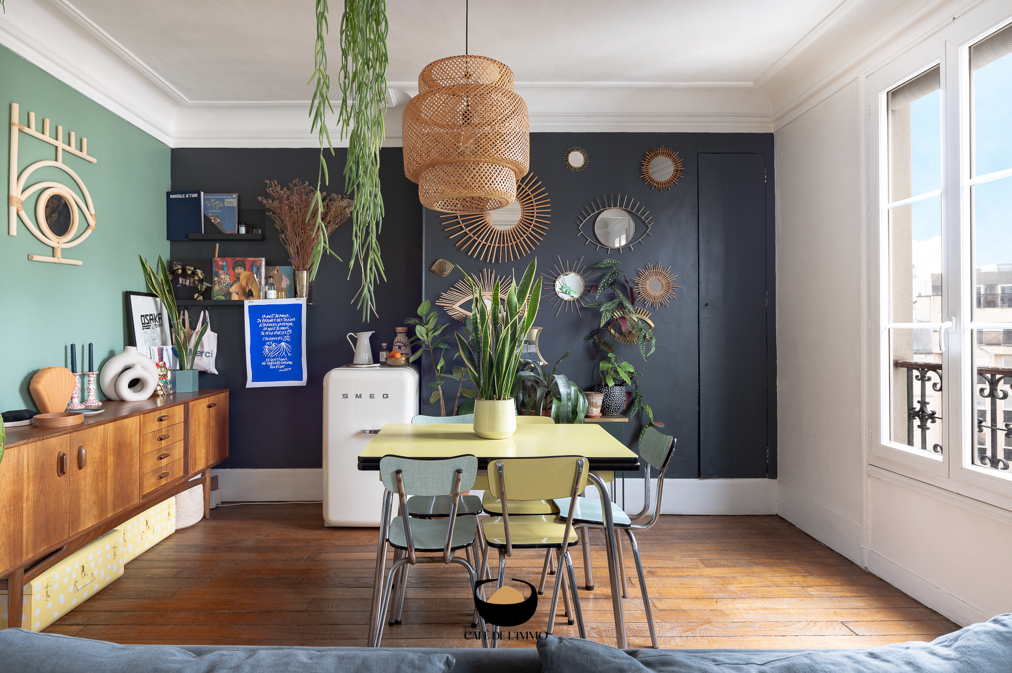 PARIS 10ÈME- CANAL SAINT MARTIN - MAGNIFIQUE 2 PIÈCES RÉNOVÉ AVEC GOÛT